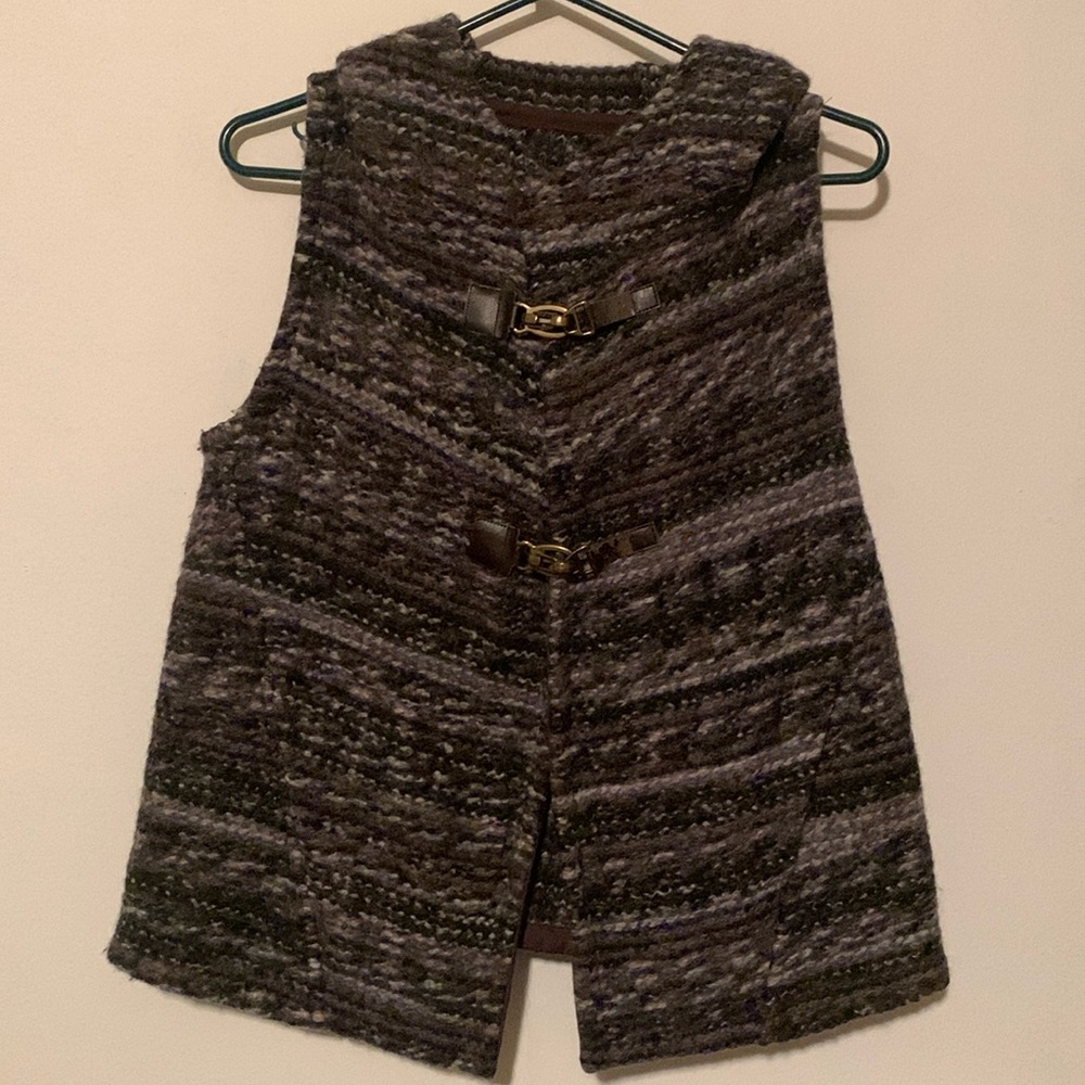 Zara Wool Hooded Vest